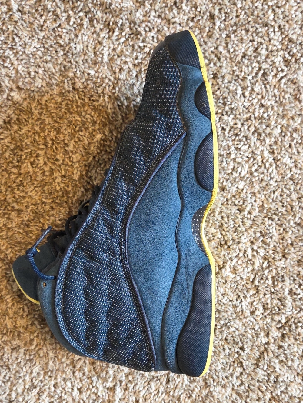 AIR JORDAN Retro 13 "Squadron Blue" Size 9.5 - Picture 4 of 16